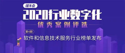 榜單 軟件和信息技術服務行業(yè)最佳案例